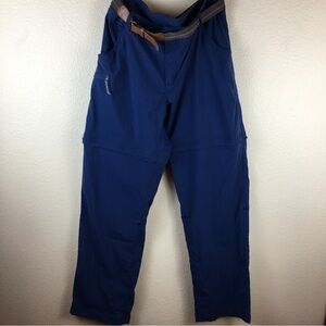 World Wide Sportsman Women's Navy Blue Convertible Pants Size 12